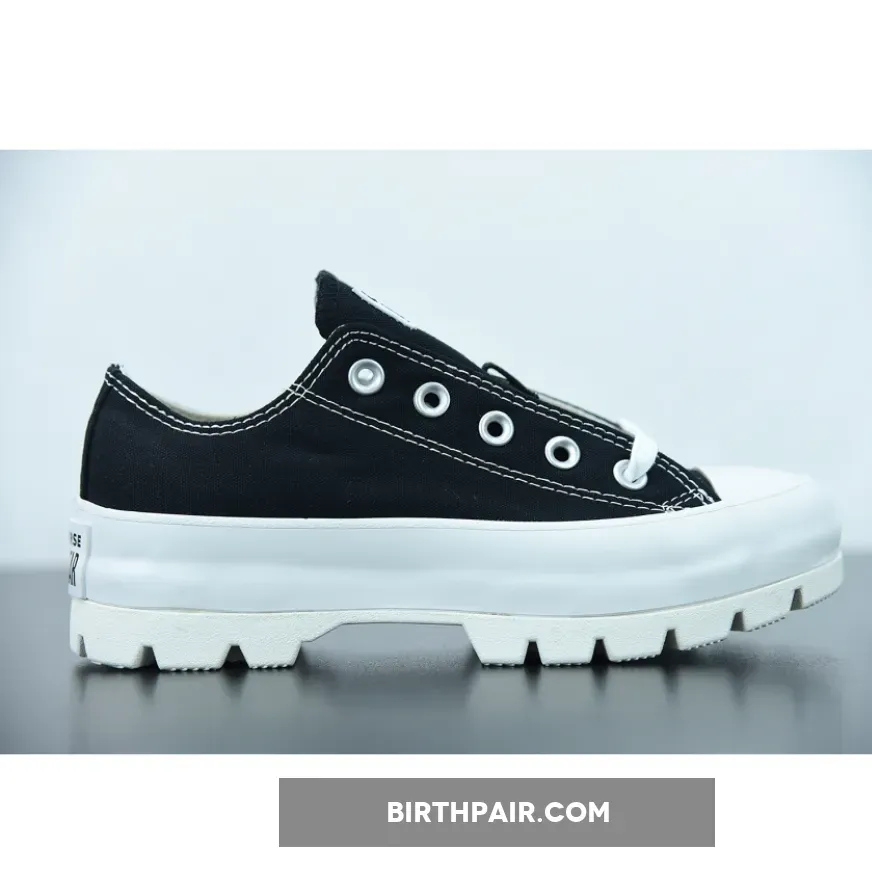 Converse Lugged Canvas Chuck Taylor All Star Low Top Black/White / Chuck Taylor All Star Lugged Low Top