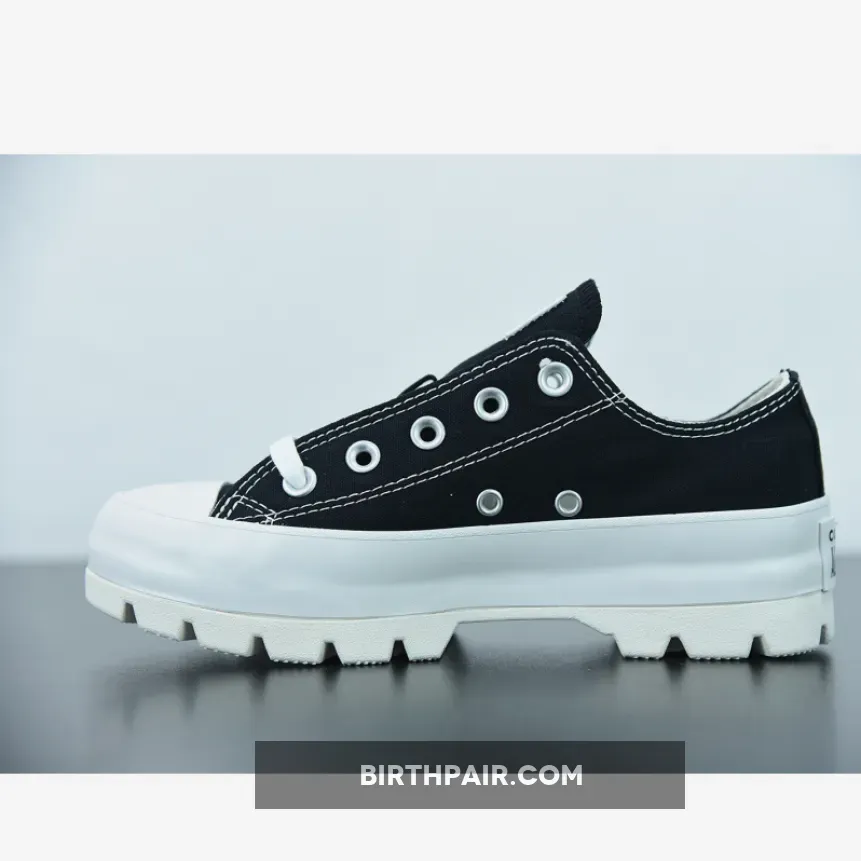 Converse Lugged Canvas Chuck Taylor All Star Low Top Black/White / Chuck Taylor All Star Lugged Low Top