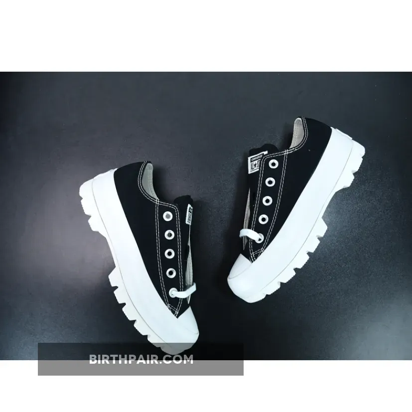 Converse Lugged Canvas Chuck Taylor All Star Low Top Black/White / Chuck Taylor All Star Lugged Low Top