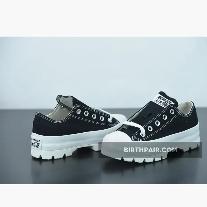 Converse Lugged Canvas Chuck Taylor All Star Low Top Black/White / Chuck Taylor All Star Lugged Low Top