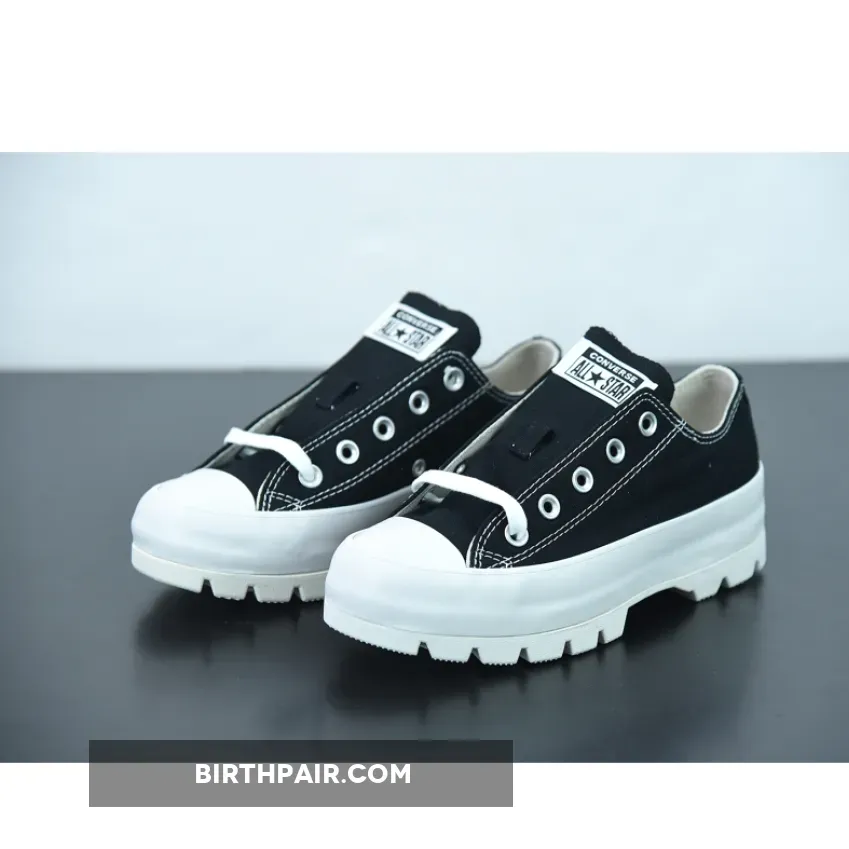 Converse Lugged Canvas Chuck Taylor All Star Low Top Black/White / Chuck Taylor All Star Lugged Low Top