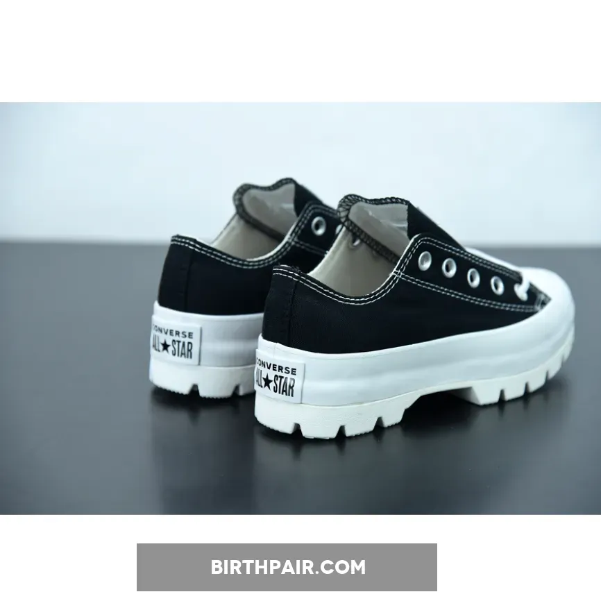 Converse Lugged Canvas Chuck Taylor All Star Low Top Black/White / Chuck Taylor All Star Lugged Low Top