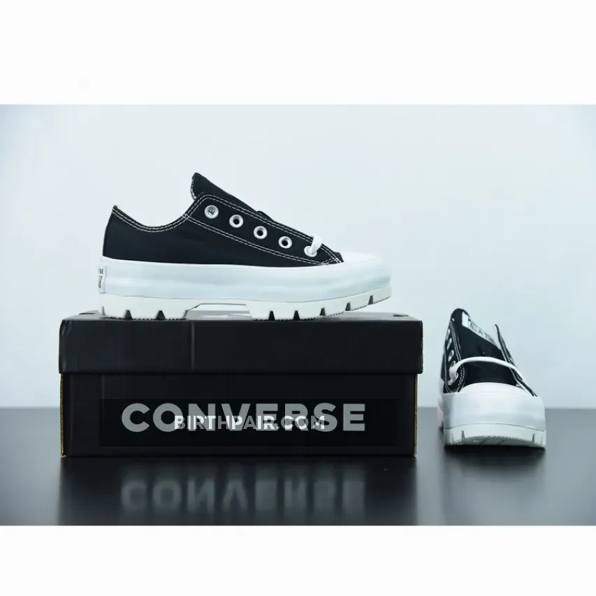 Converse Lugged Canvas Chuck Taylor All Star Low Top Black/White / Chuck Taylor All Star Lugged Low Top