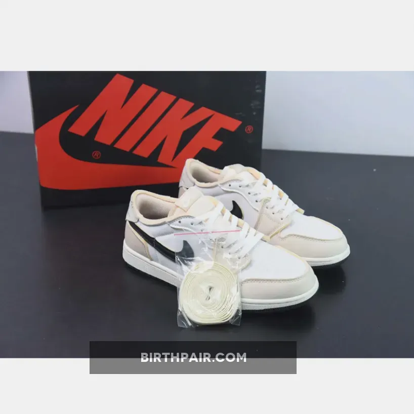 Air Jordan 1 Low OG EX White/Coconut Milk Coconut Milk And Sail Jordan 1