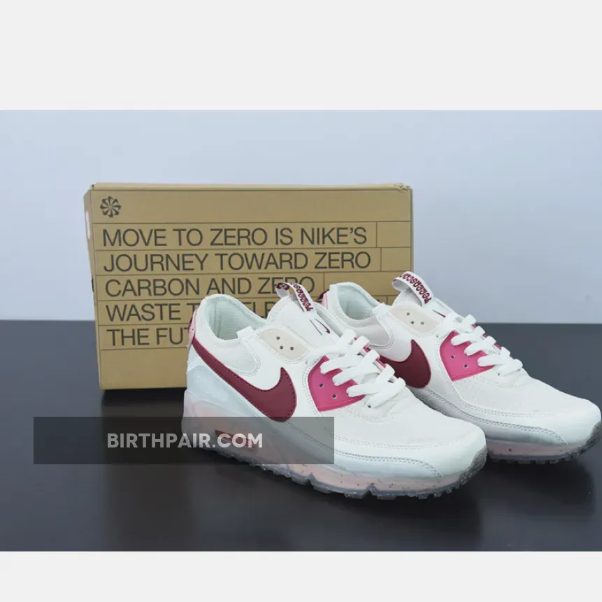 Kids Nike Air Max 90 Terrascape Pomegranate DC9450-100 nike air max 90 terrascape white