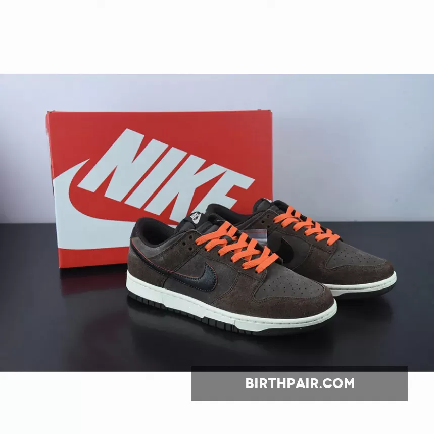 Nike Dunk Velvet Brown / Nike Dunk Low Baroque Brown/Velvet Brown-Team Orange