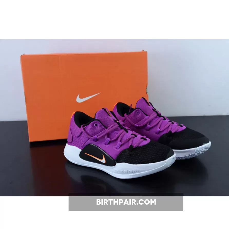 Nike Hyperdunk X Low Purple Black White AR0465-500