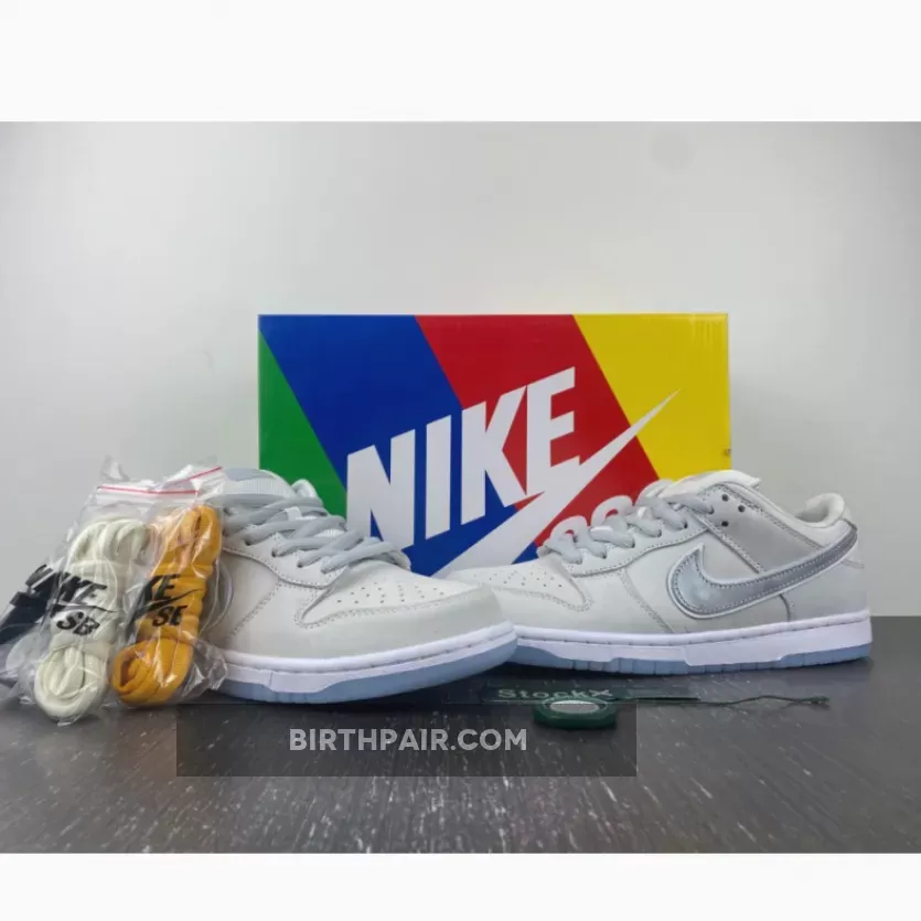 Nike Sb Dunk Low White Concepts x Nike SB Dunk Low 'White Lobster'