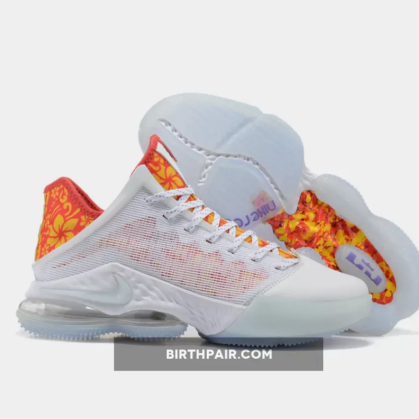 Fruity Pebble Lebrons 19 - Nike LeBron 19 Low 'Magic Fruity Pebbles' DQ8344-100