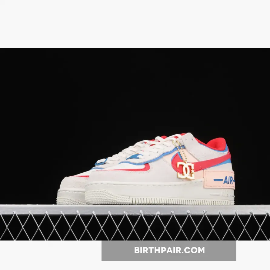 Air Force Red And Blue Nike Air Force 1 Shadow Sail/University Red-Photo Blue