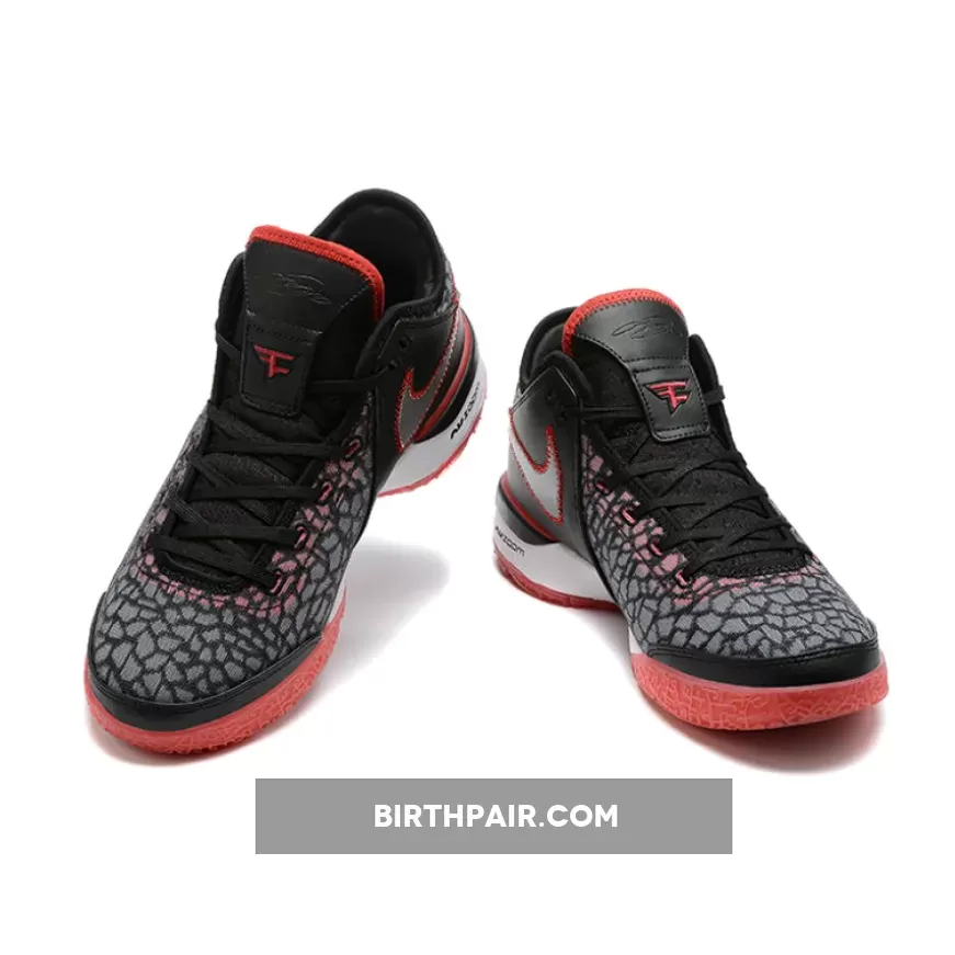 Lebron X Faze FaZe Clan x Nike Zoom LeBron NXXT Gen Black/White-University Red