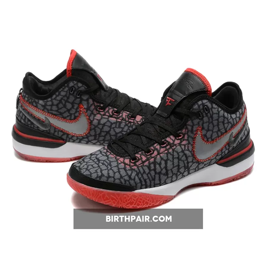 Lebron X Faze FaZe Clan x Nike Zoom LeBron NXXT Gen Black/White-University Red