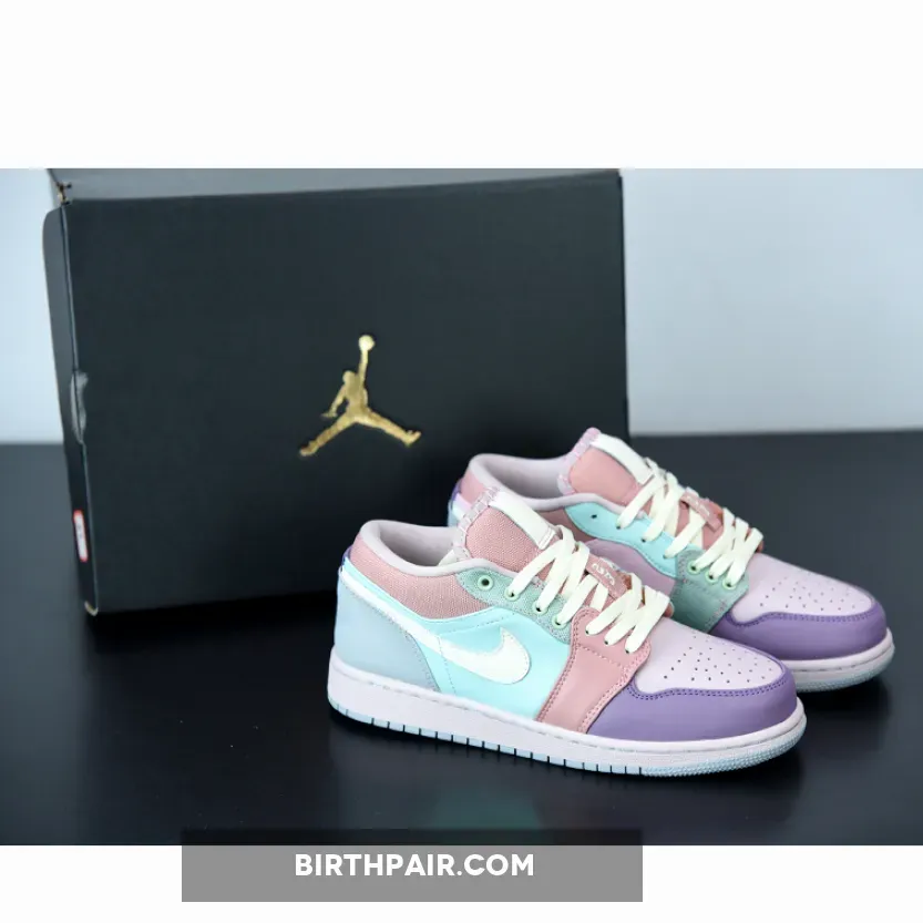 Jordan 1 Low Multi Pastel DJ5196-615 air jordan 1 low se easter pastel