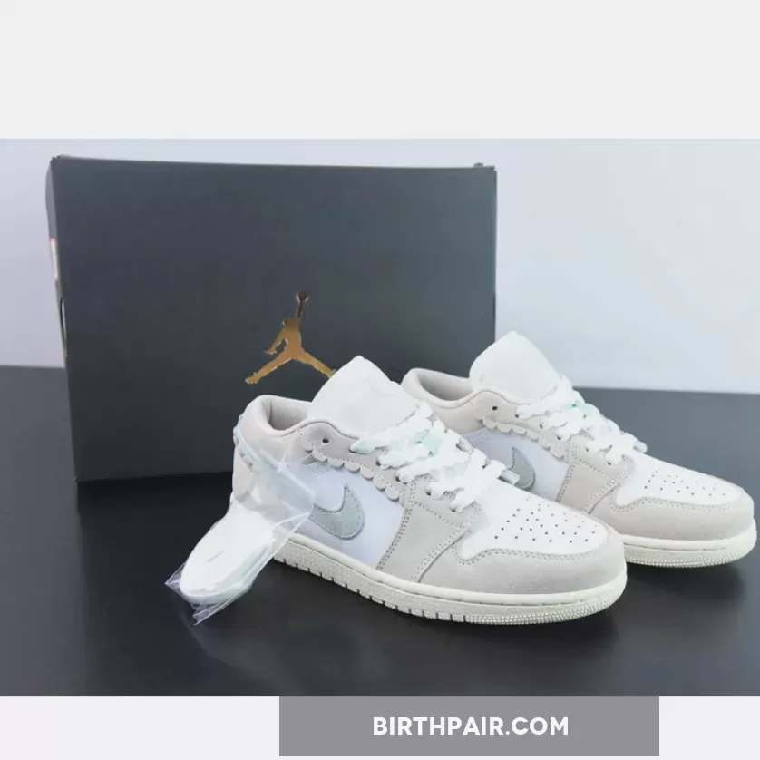 Air Jordan 1 Low GS Guava Ice/White-Pink Oxford-Jade Ice