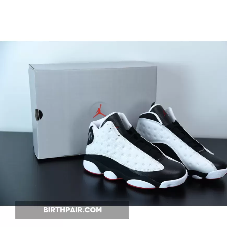 Air Jordan 13 'He Got Game' White/Black-True Red 414571-104 - Air Jordan 13 Retro He Got Game