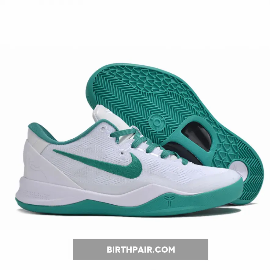 Nike Kobe 8 Protro White Radiant Emerald New Arrival