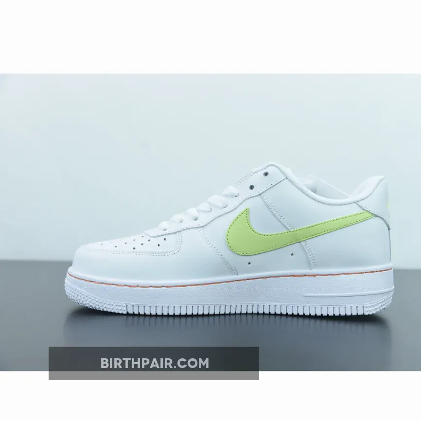 Nike Air Force 1 White/Bright Crimson/Light Photo Blue/Lime Ice DN8000-100 - Air Force 1 Lime Ice