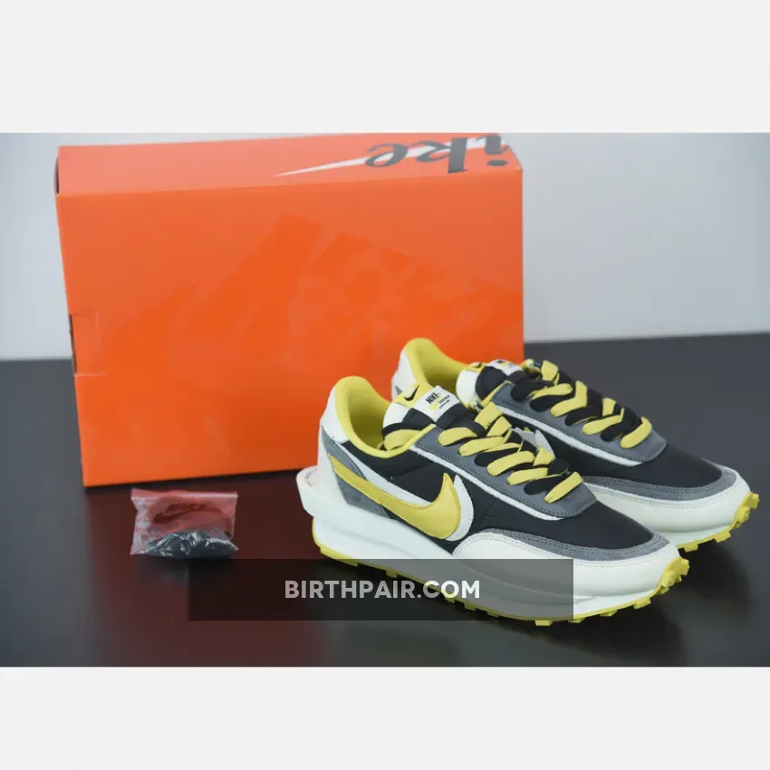 Undercover x Sacai x Nike LDWaffle 'Bright Citron' nike x sacai