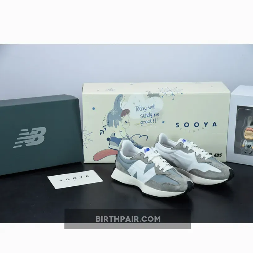 New Balance 327 Grey White - new balance 327 white grey