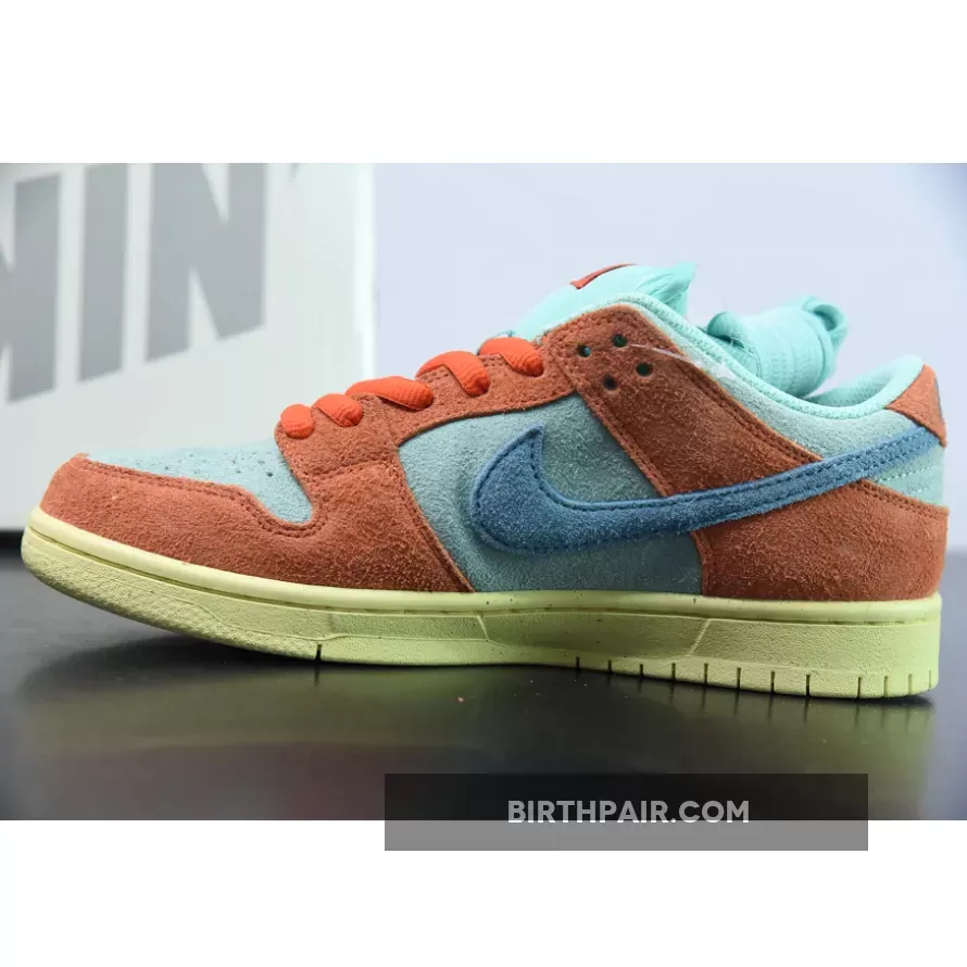 Nike SB Dunk Low Pro Orange Aqua Royal Blue And Orange Dunks