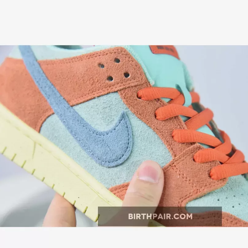 Nike SB Dunk Low Pro Orange Aqua Royal Blue And Orange Dunks