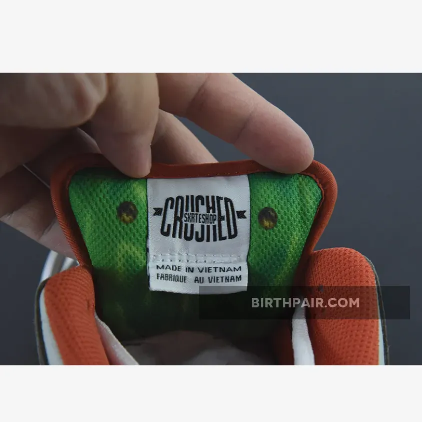 Crushed Sb Dunks Crushed D.C. x Nike SB Dunk Low White/Orange-Brown