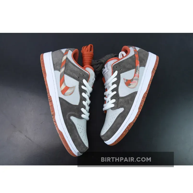 Crushed Sb Dunks Crushed D.C. x Nike SB Dunk Low White/Orange-Brown