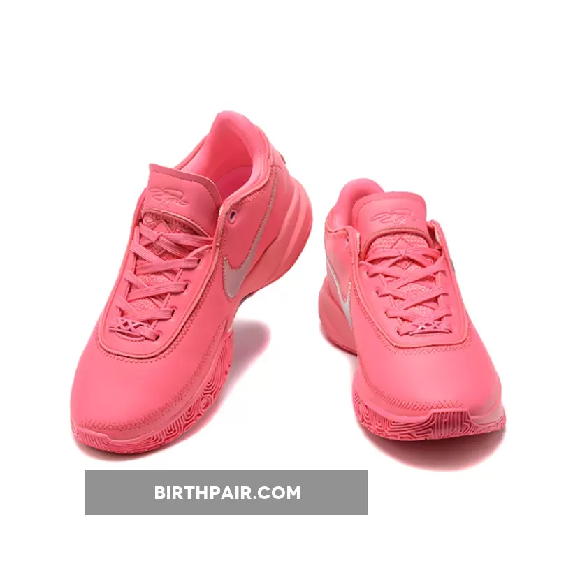 Nike LeBron 20 Pink Silver / Lebron New Shoes Pink