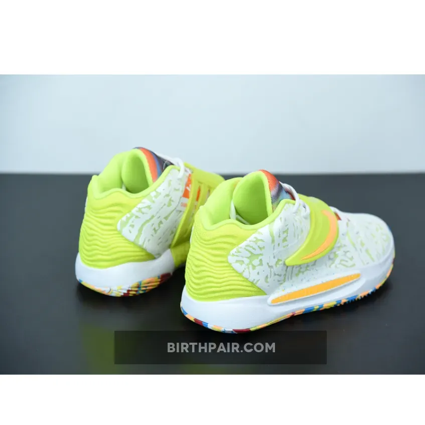 Nike KD 14 Cyber White/Lime Green CZ0170-101