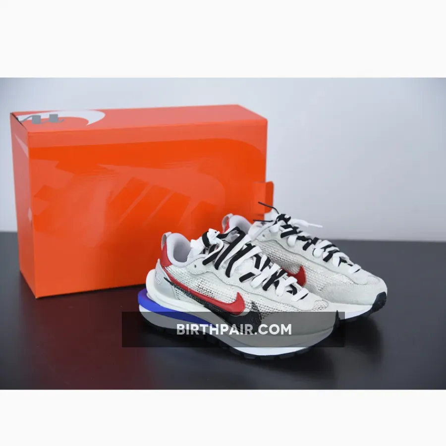 Sacai X Nike VaporWaffle Sail Royal Fuchsia CV1363-100 Discount