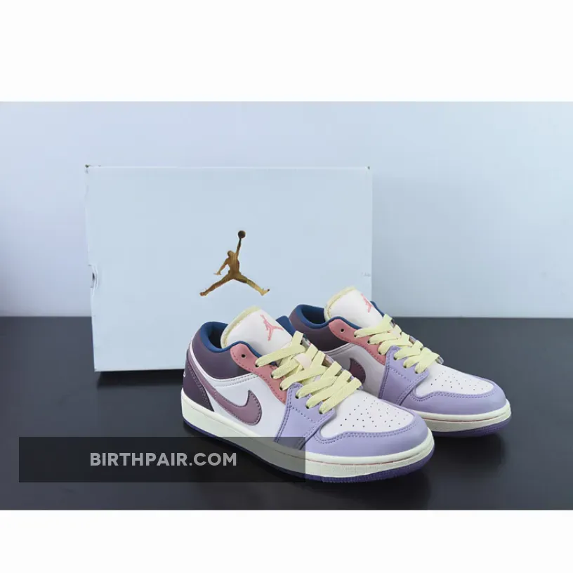 Air Jordan 1 Low Pastel Purple/Pink/Ratan Purple And Pink Jordan 1