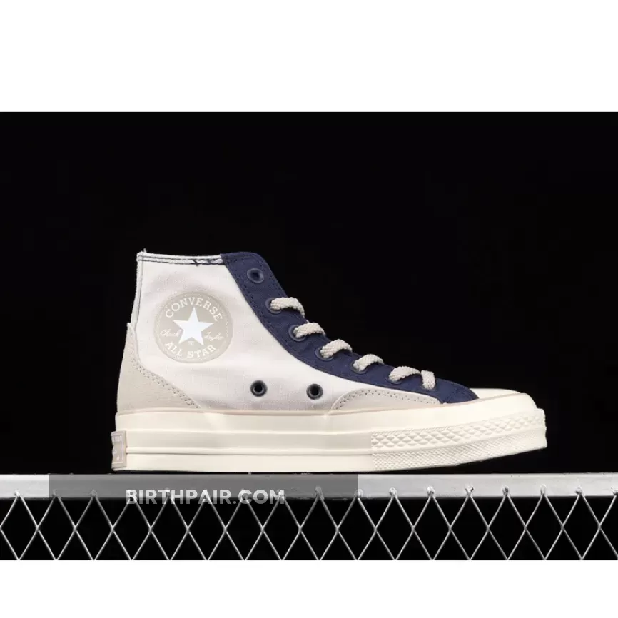 Chuck 70 Midnight Navy Converse Court Reimagined Chuck 70 Pale Putty/Midnight Navy/Egret
