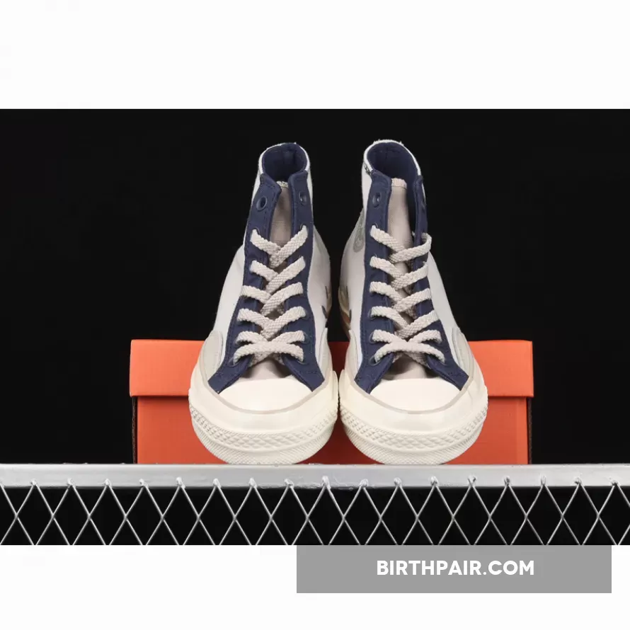 Chuck 70 Midnight Navy Converse Court Reimagined Chuck 70 Pale Putty/Midnight Navy/Egret
