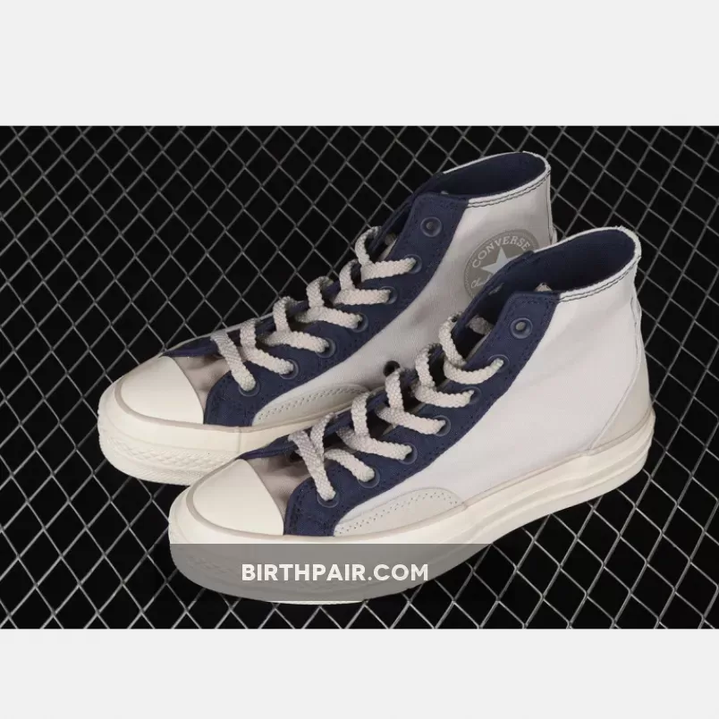 Chuck 70 Midnight Navy Converse Court Reimagined Chuck 70 Pale Putty/Midnight Navy/Egret