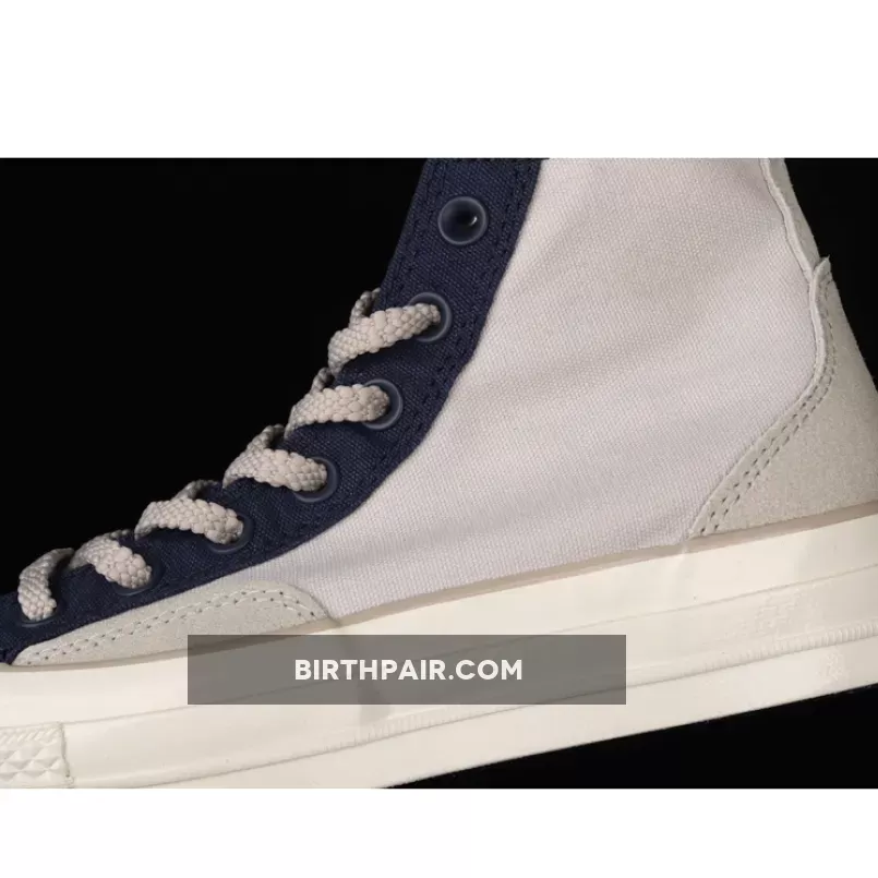 Chuck 70 Midnight Navy Converse Court Reimagined Chuck 70 Pale Putty/Midnight Navy/Egret