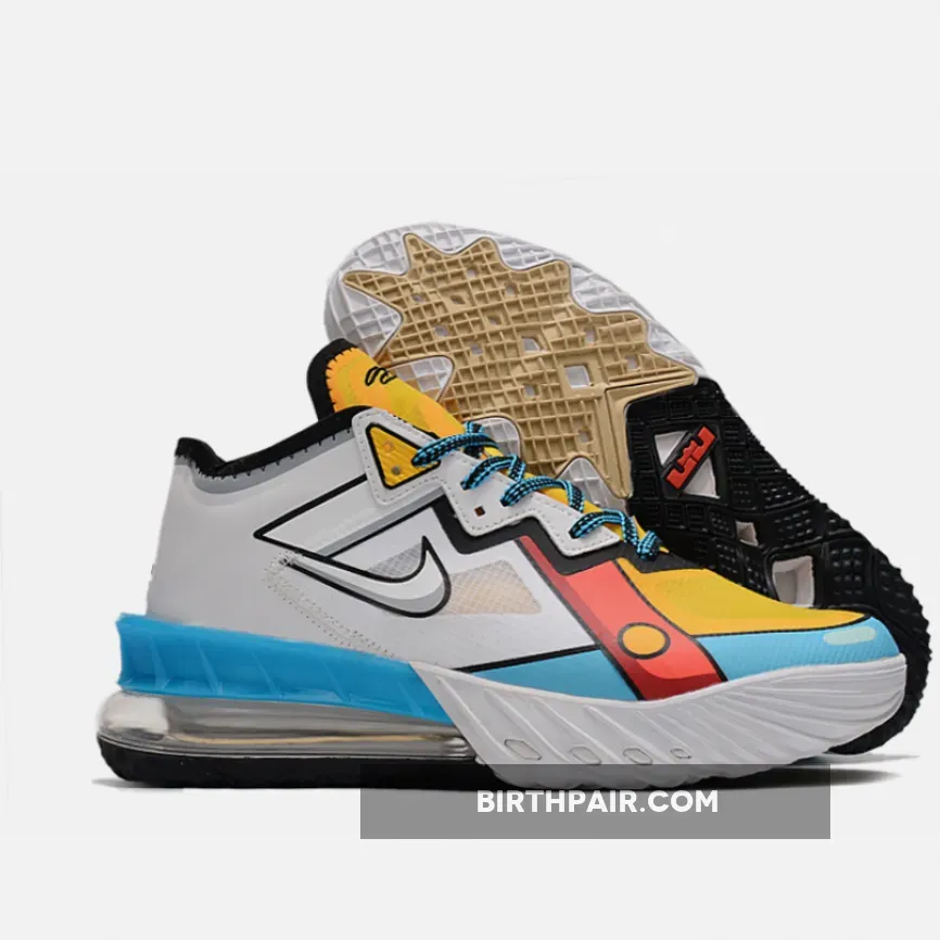 Nike LeBron 18 Low 'Stewie Griffin' CV7562-104 / Lebron 18 Low Stewie Griffin