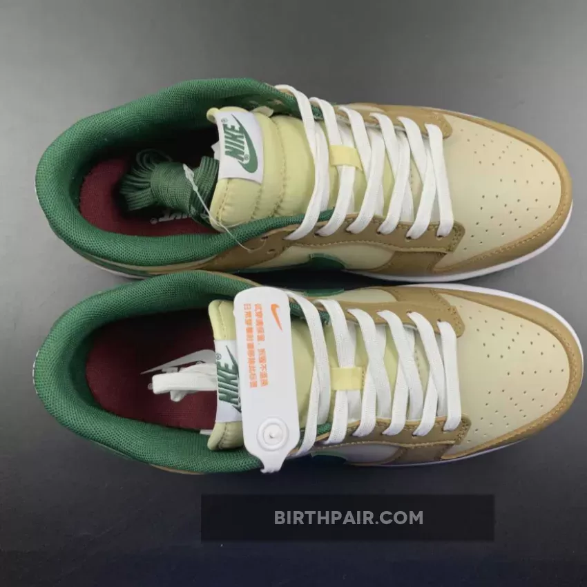 Green And Brown Dunks Low Nike Dunk Low 'Rattan Canyon Green'