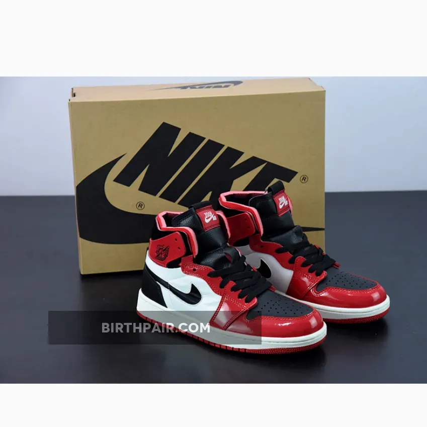 Air Jordan Zoom Cmft / Air Jordan 1 Zoom CMFT 'Bulls' White/Black-Red
