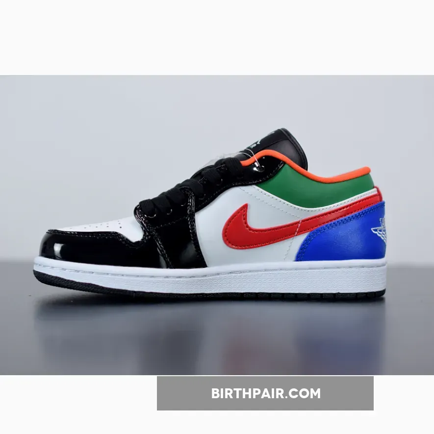 Air Jordan 1 Low 'Multi-Color', Multi Colored Ones