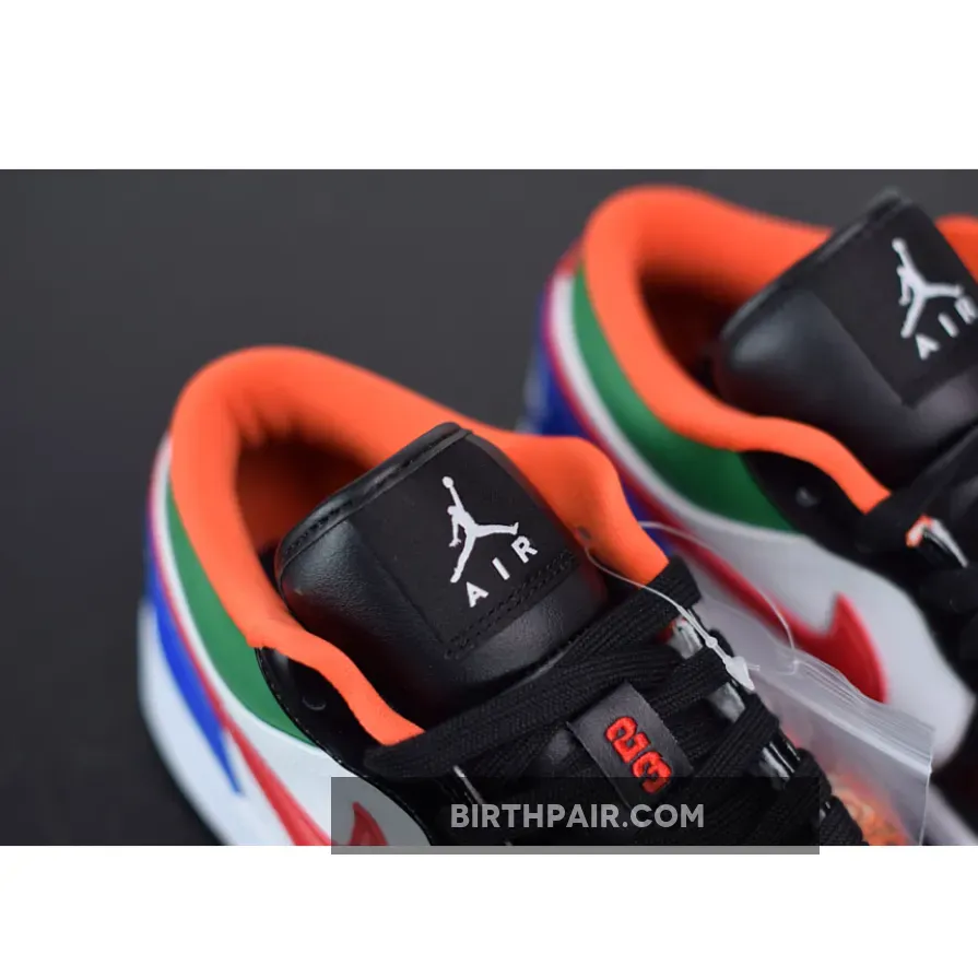 Air Jordan 1 Low 'Multi-Color', Multi Colored Ones