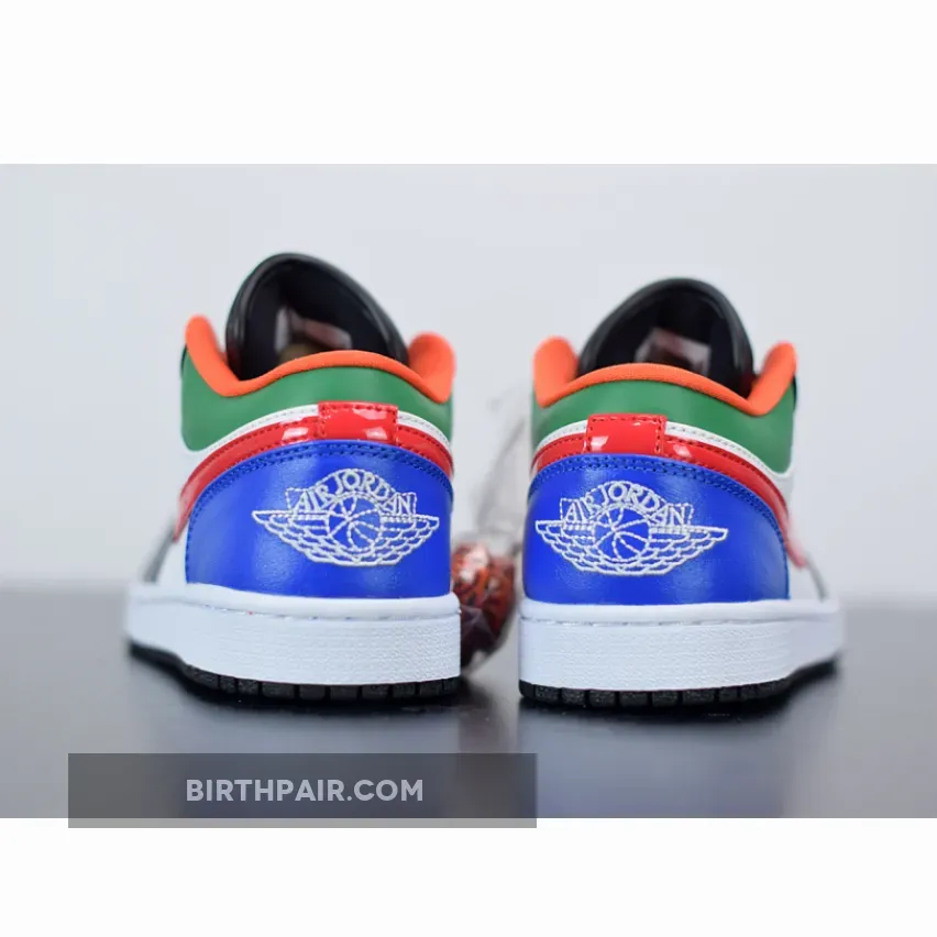 Air Jordan 1 Low 'Multi-Color', Multi Colored Ones