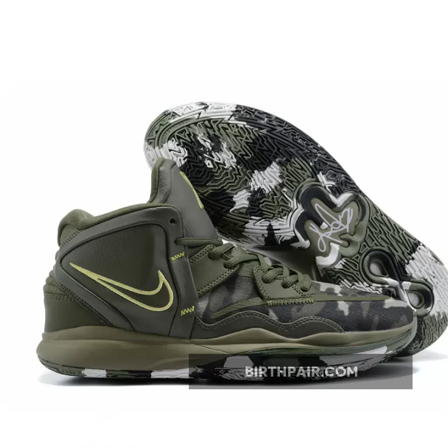 Kyrie Camo Shoes - Nike Kyrie 8 Camo Olive 1675865662