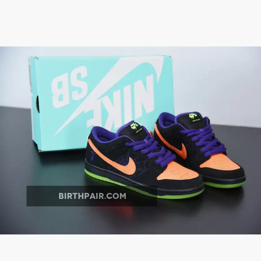 Nike SB Dunk Low 'Night of Mischief' Nike Dunks Black And Purple