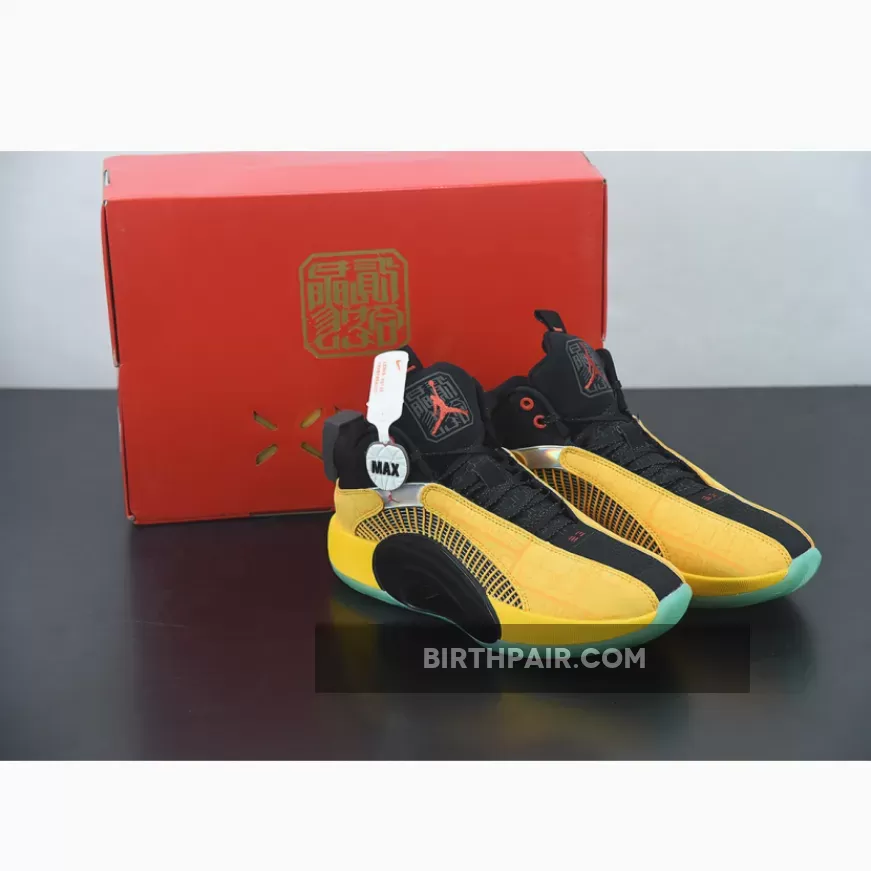 Jordan 700 Air Jordan 35 'Dynasties' Yellow Black