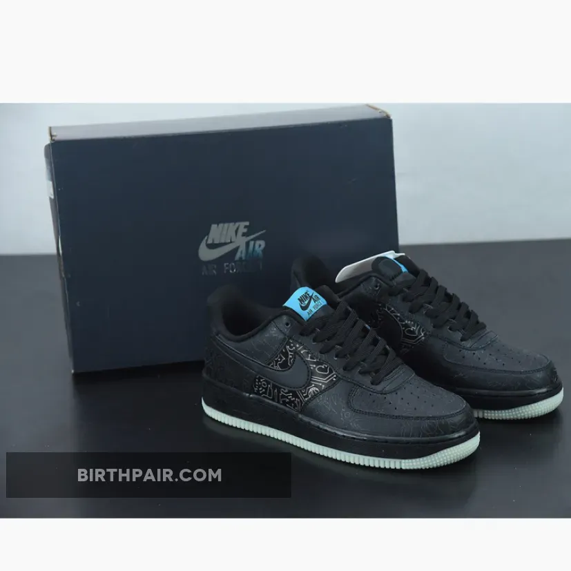 Space Jam x Nike Air Force 1 Black DH5354-001 / space jam shoes air force 1