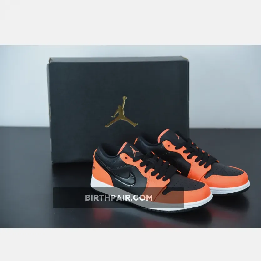 Air Jordan 1 Low SE Black/Orange Air Jordan 1 Low Orange And Black CK3022-008