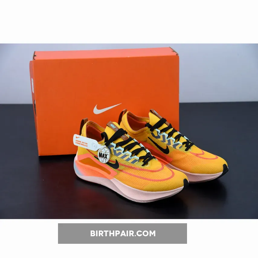 Nike Zoom Fly 4 Orange / Nike Zoom Fly 4 EKIDEN 'University Gold/Black'
