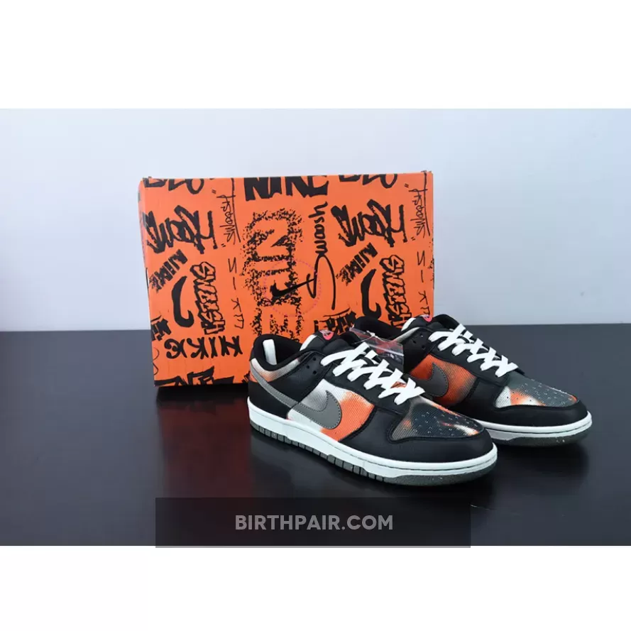Pink Graffiti Dunks / Nike Dunk Low 'Graffiti' Black Red DM0108-001