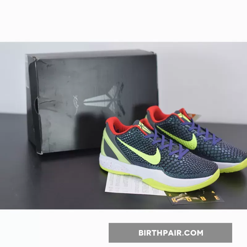 Cheapest Kobe Nike Kobe 6 Protro 'Chaos' Ink/Dark Grey-White-Volt