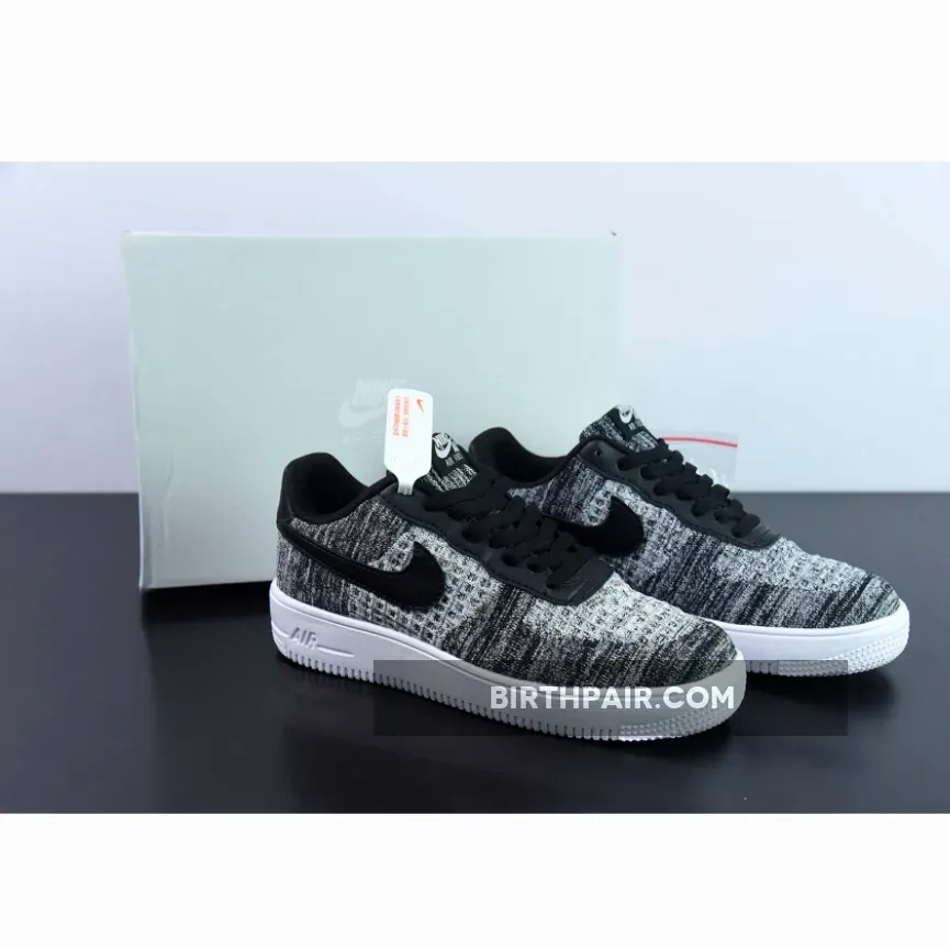 Air Force 1 Flyknit Black / Nike Air Force 1 Flyknit 2 'Oreo' Black Pure Platinum